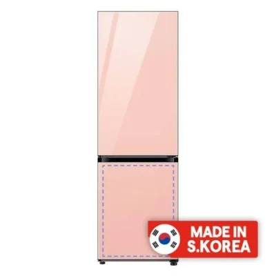 Samsung Bespoke Bmf Ref Bottom Panel Glam Glass - Glam Peach